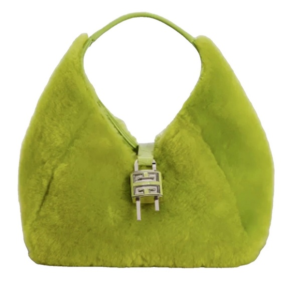 Givenchy Handbags - Givenchy Hobo Lamb Shearling Bag